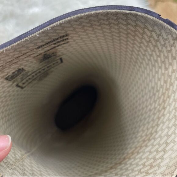 Hunter Original Tall Purple Matte Rain Boots - Picture 12 of 15